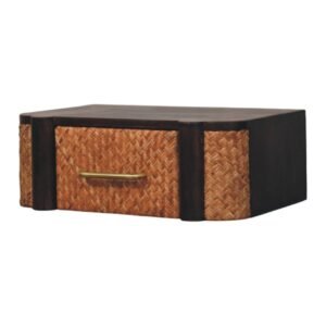 Szafka nocna z litego drewna mango – 50 cm — model IN4117