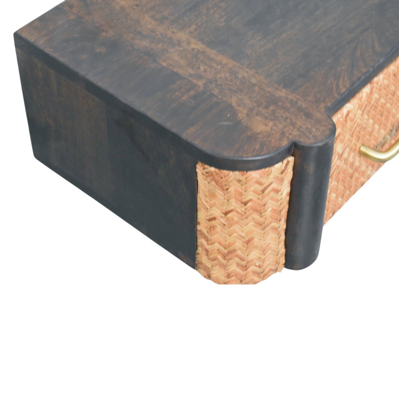 Szafka nocna z litego drewna mango – 50 cm — model IN4117 - Image 4