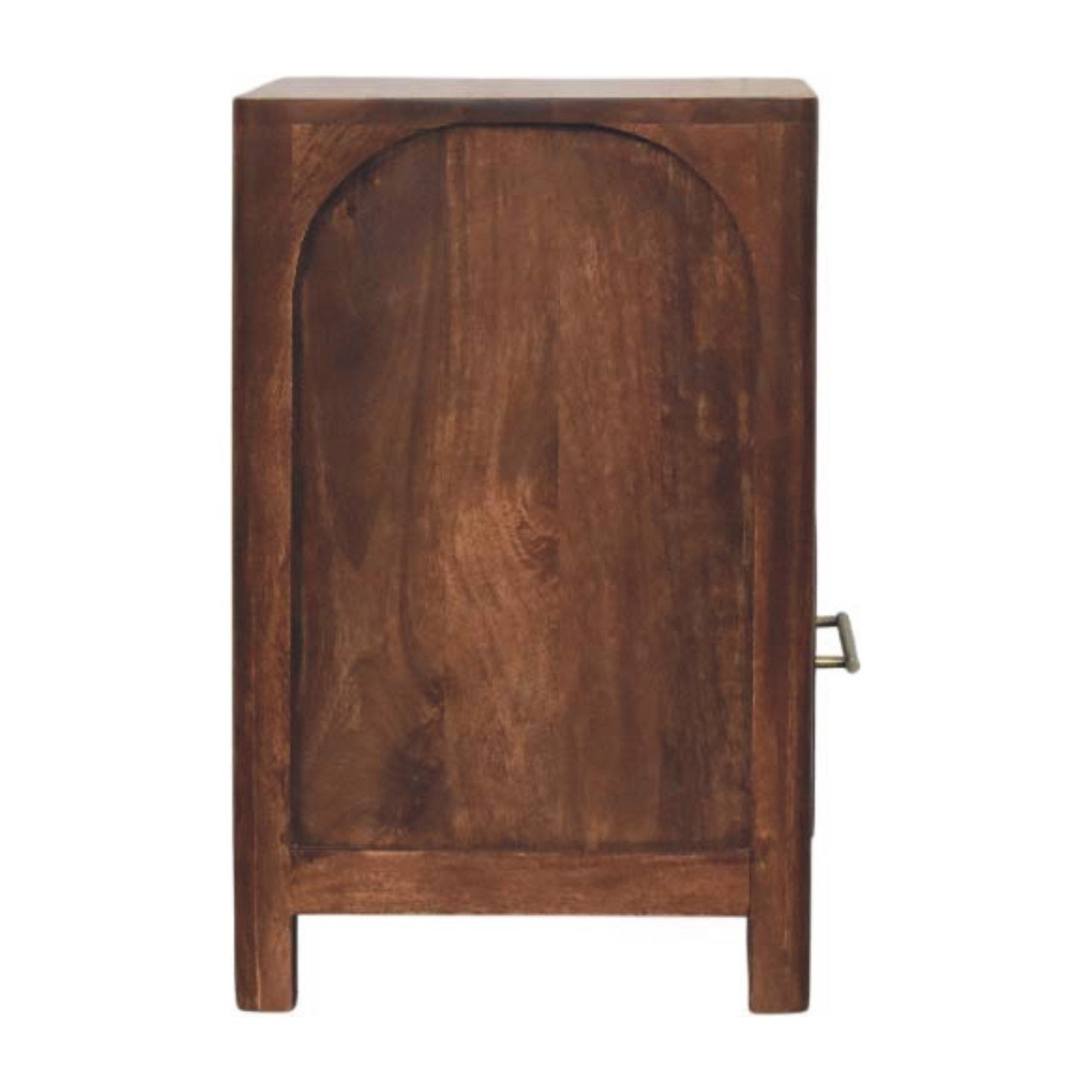 Szafka nocna z litego drewna mango – 45 cm — model IN4125 - obrazek 7