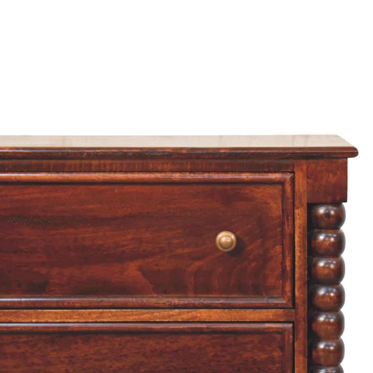 Komoda z litego drewna mango – naturalna, 80 cm — model IN4129 - Image 3