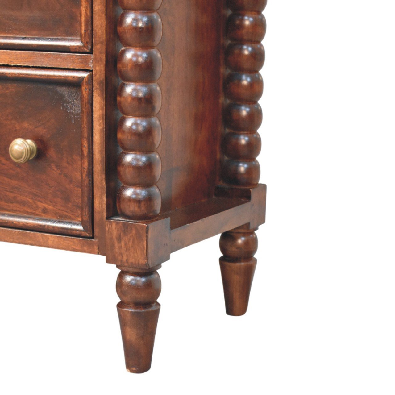 Komoda z litego drewna mango – naturalna, 80 cm — model IN4129 - Image 6
