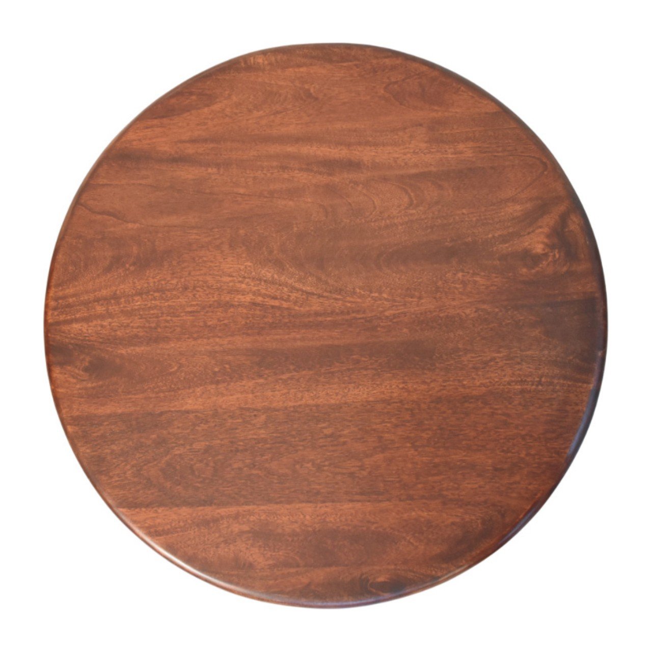 Stolik kawowy z litego drewna mango – 80 cm — model IN4131 - obrazek 8