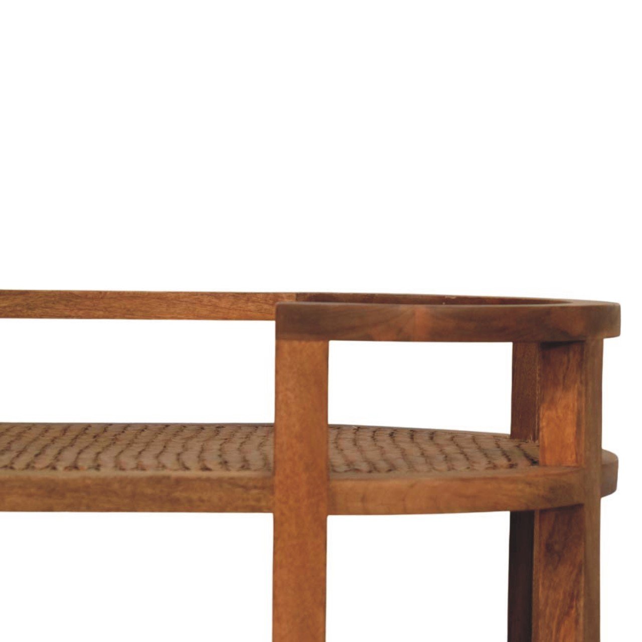 Stolik kawowy Artisan IN4132 – lite drewno mango, wykończenie naturalne - obrazek 3