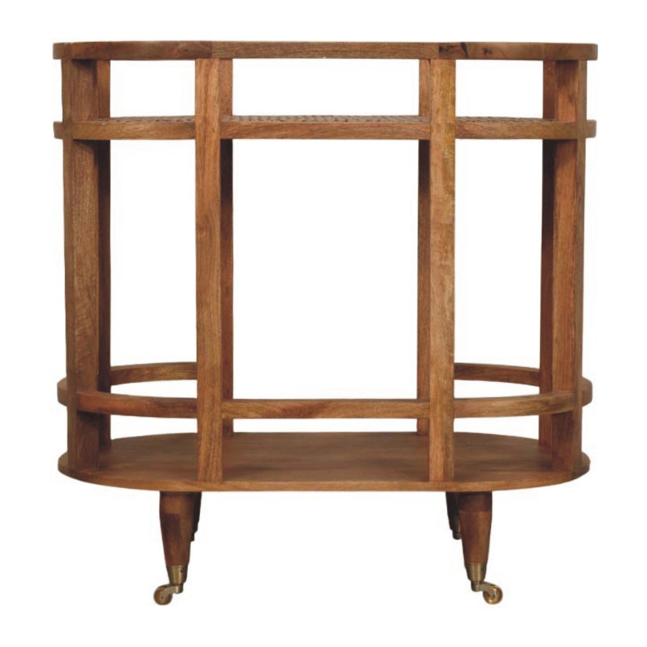 Stolik kawowy Artisan IN4132 – lite drewno mango, wykończenie naturalne - obrazek 8