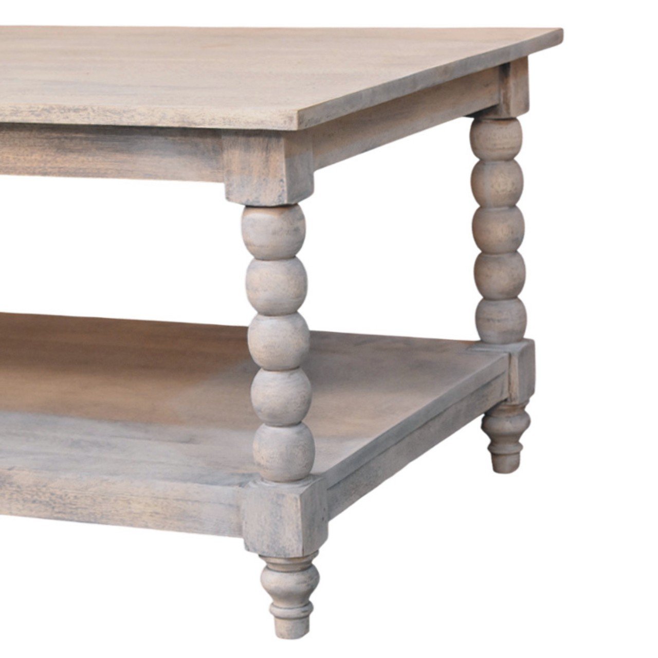 Stolik kawowy Artisan IN4139 – lite drewno mango, wykończenie naturalne - Image 5
