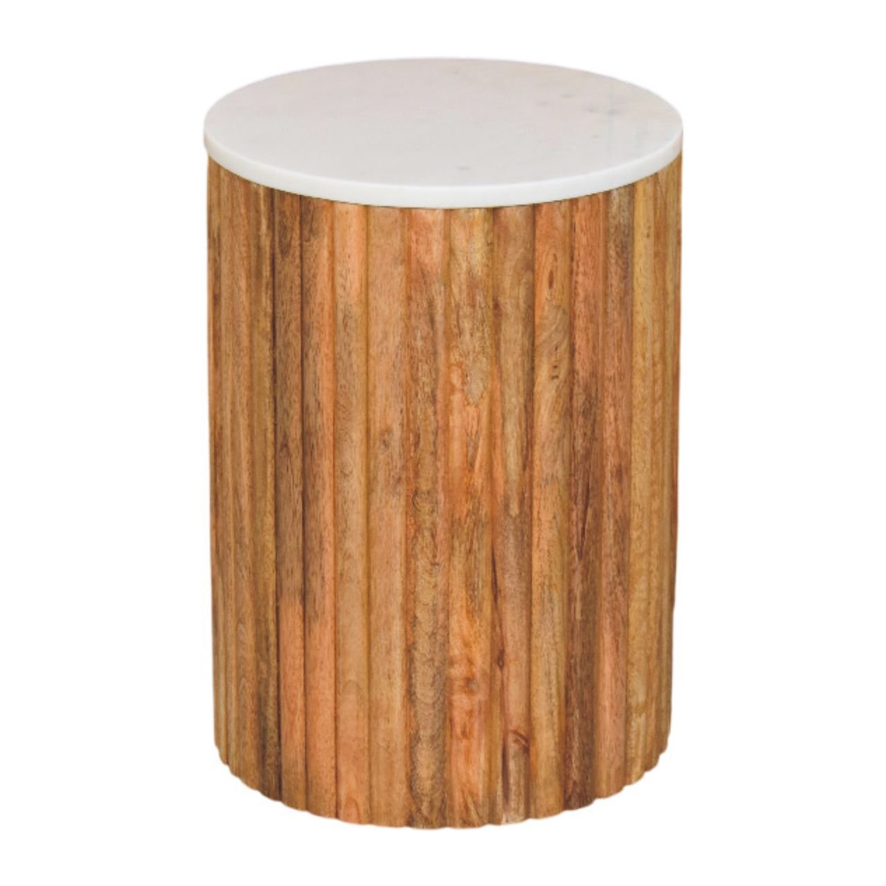 Stolik kawowy Artisan IN4177 – lite drewno mango, wykończenie naturalne - obrazek 7