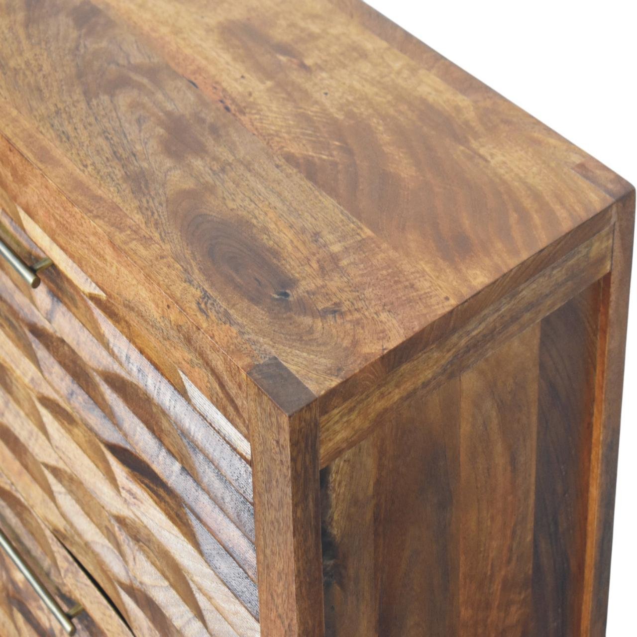 Mebel Artisan IN4178 – lite drewno mango, wykończenie rzemieślnicze - Image 4