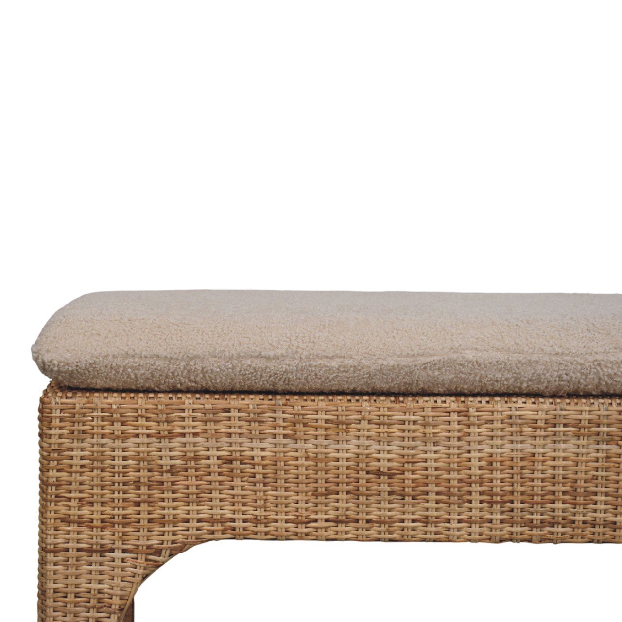 Ławka Artisan IN4179 – lite drewno mango, wykończenie naturalne - Image 3