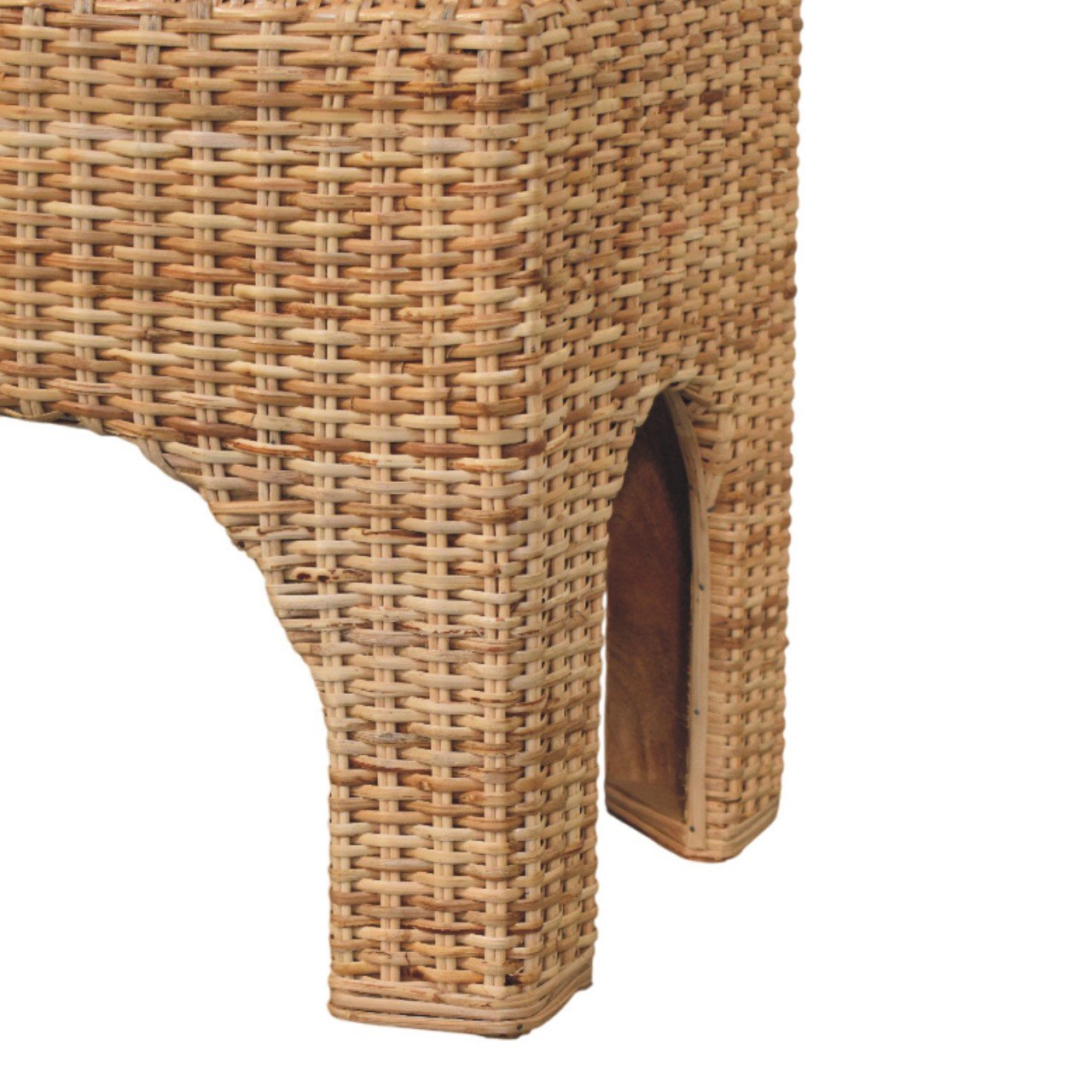 Ławka Artisan IN4179 – lite drewno mango, wykończenie naturalne - Image 8