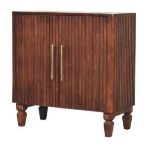 Szafka z litego drewna mango – 75 cm — model IN4188