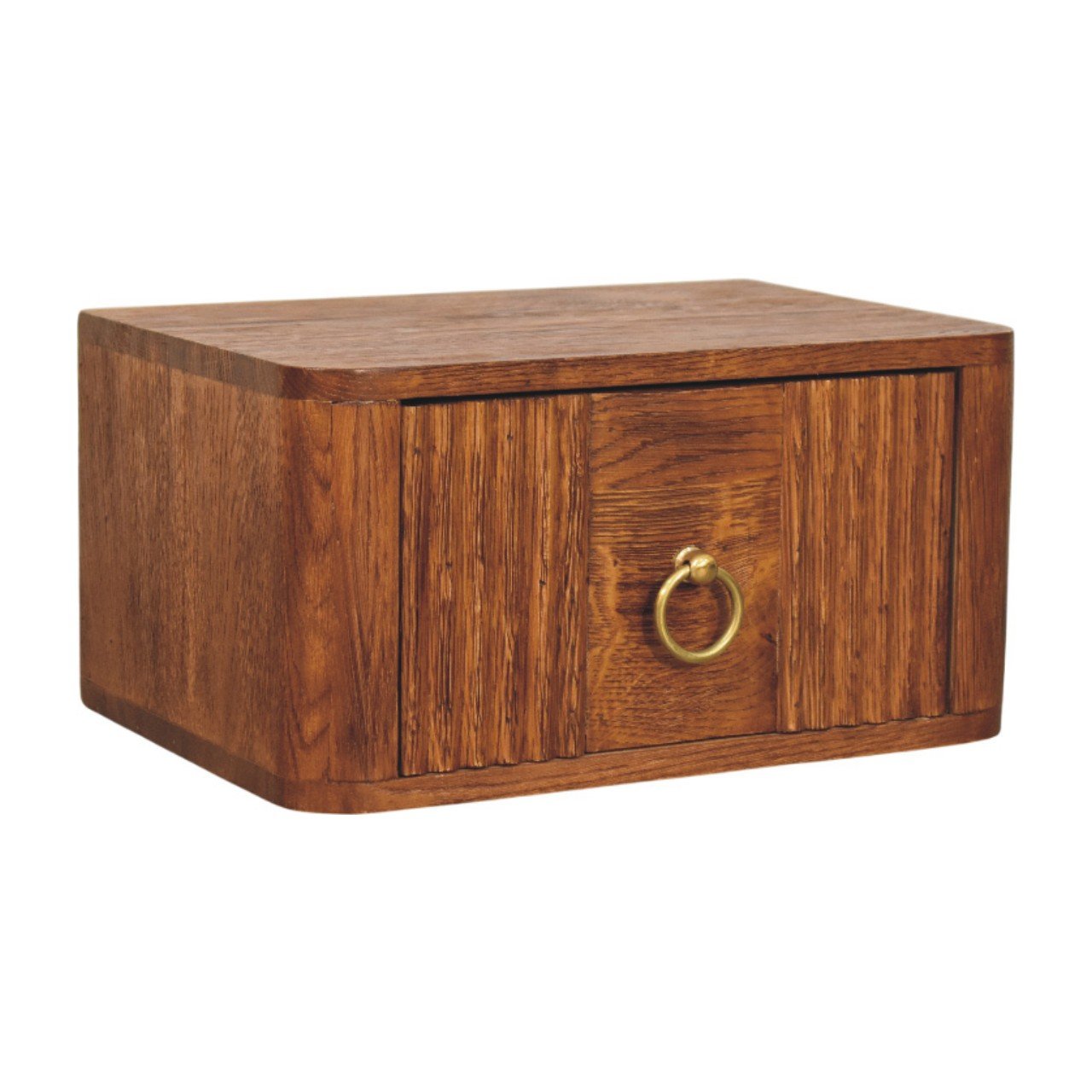 Szafka nocna z litego drewna mango – 35 cm - Image 2
