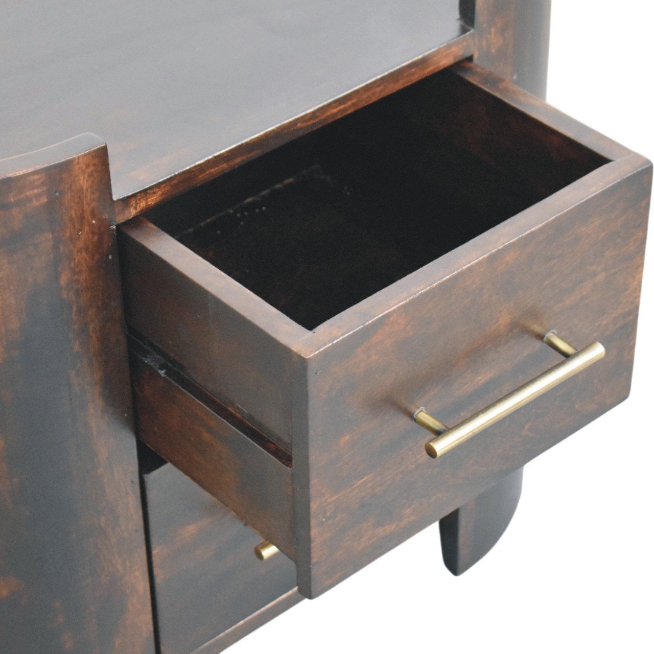 Szafka nocna Artisan IN4194 – lite drewno mango, wykończenie naturalne - Image 6