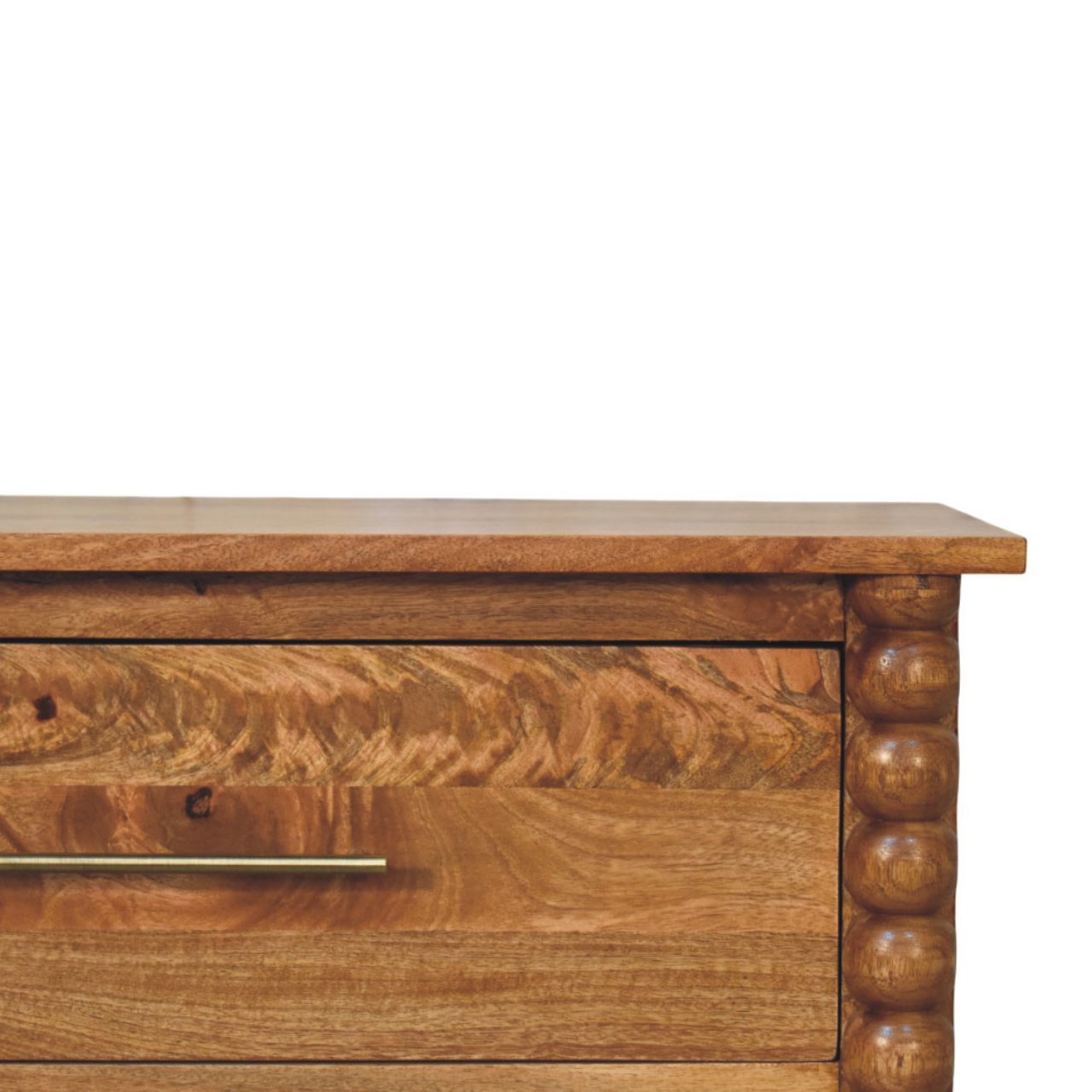 Komoda z litego drewna mango – 90 cm - obrazek 3