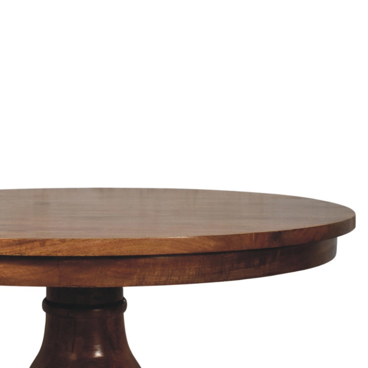 Stół z litego drewna mango – 110 cm - obrazek 4