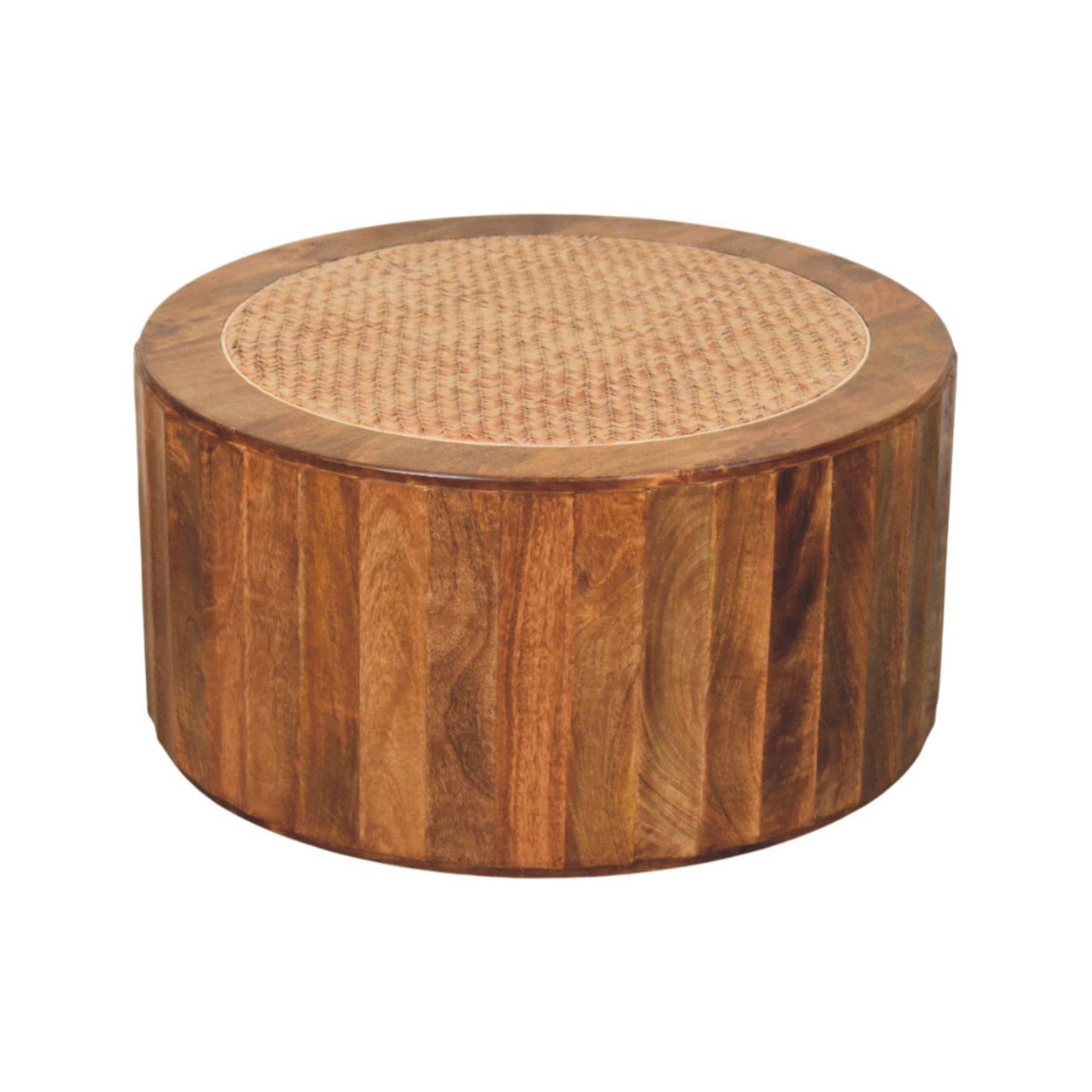 Stolik kawowy Artisan IN4202 – lite drewno mango, wykończenie naturalne - obrazek 2