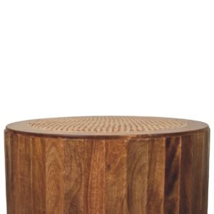 Stolik kawowy Artisan IN4202 – lite drewno mango, wykończenie naturalne