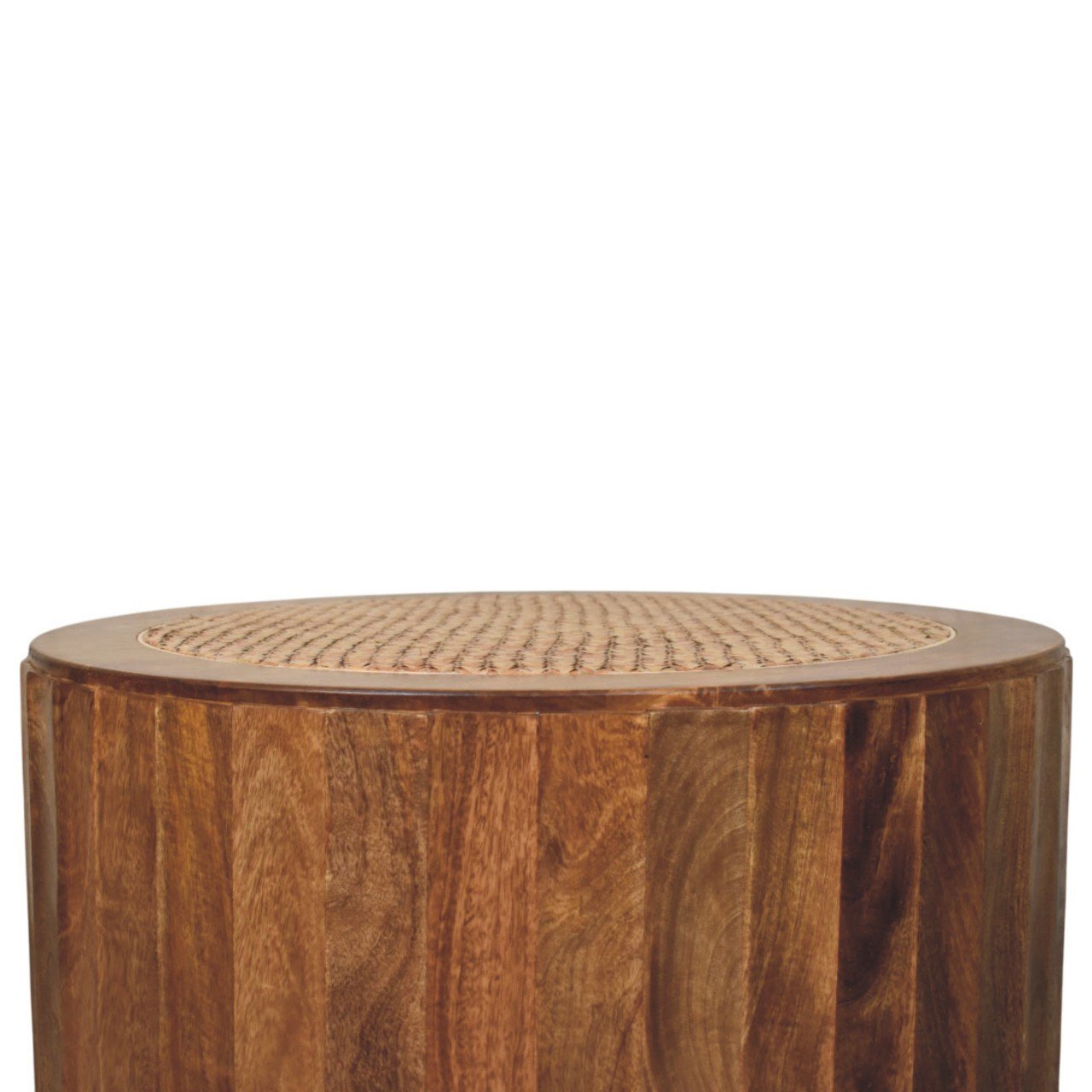 Stolik kawowy Artisan IN4202 – lite drewno mango, wykończenie naturalne