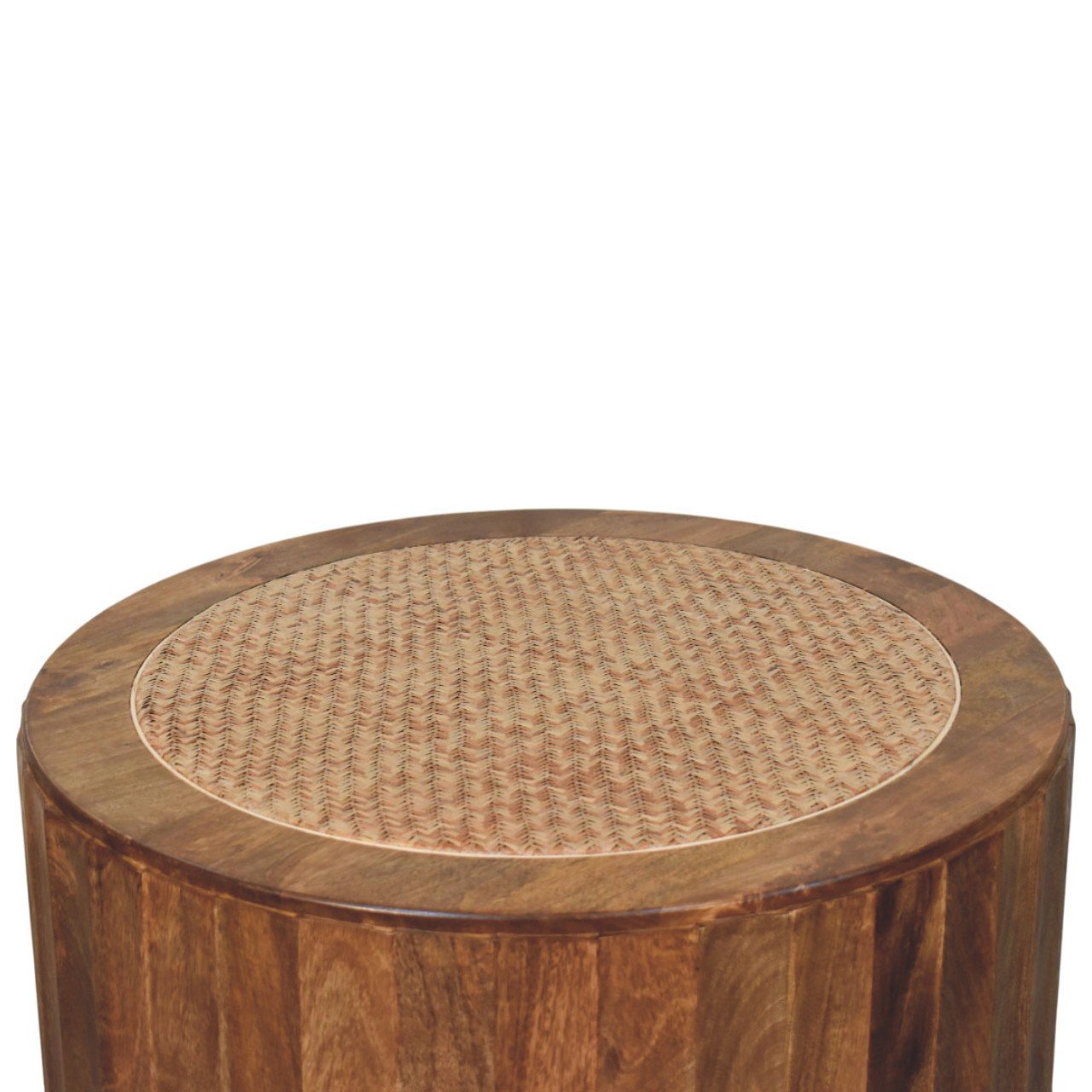 Stolik kawowy Artisan IN4202 – lite drewno mango, wykończenie naturalne - obrazek 3