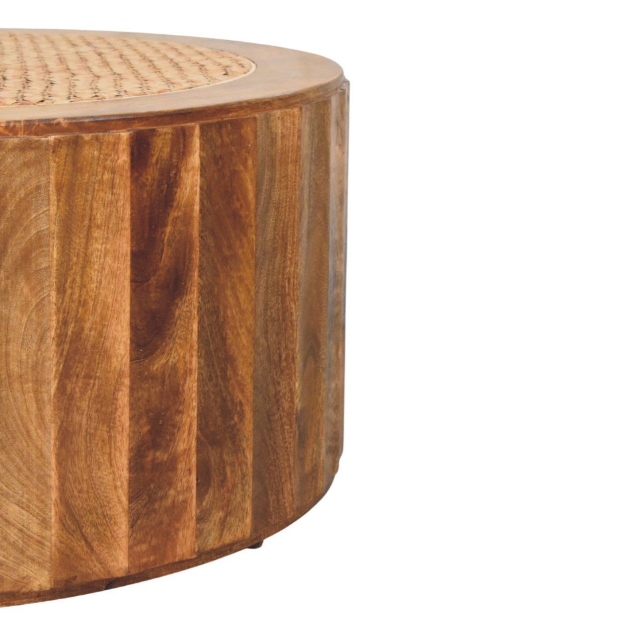 Stolik kawowy Artisan IN4202 – lite drewno mango, wykończenie naturalne - obrazek 4