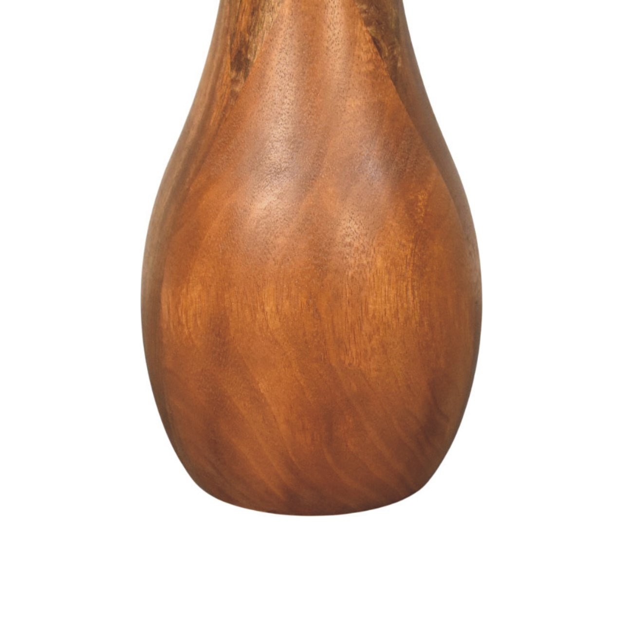 Stolik kawowy z litego drewna mango – naturalny, 35 cm - obrazek 6