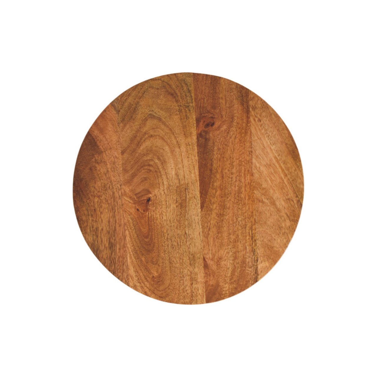 Stolik kawowy z litego drewna mango – naturalny, 35 cm - obrazek 7