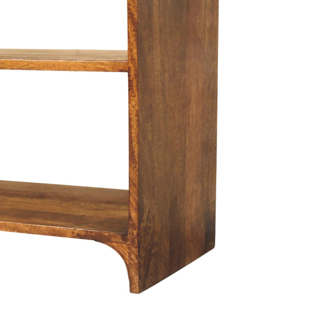 Stół z litego drewna mango – kasztanowy, 90 cm — model IN4219 - Image 6