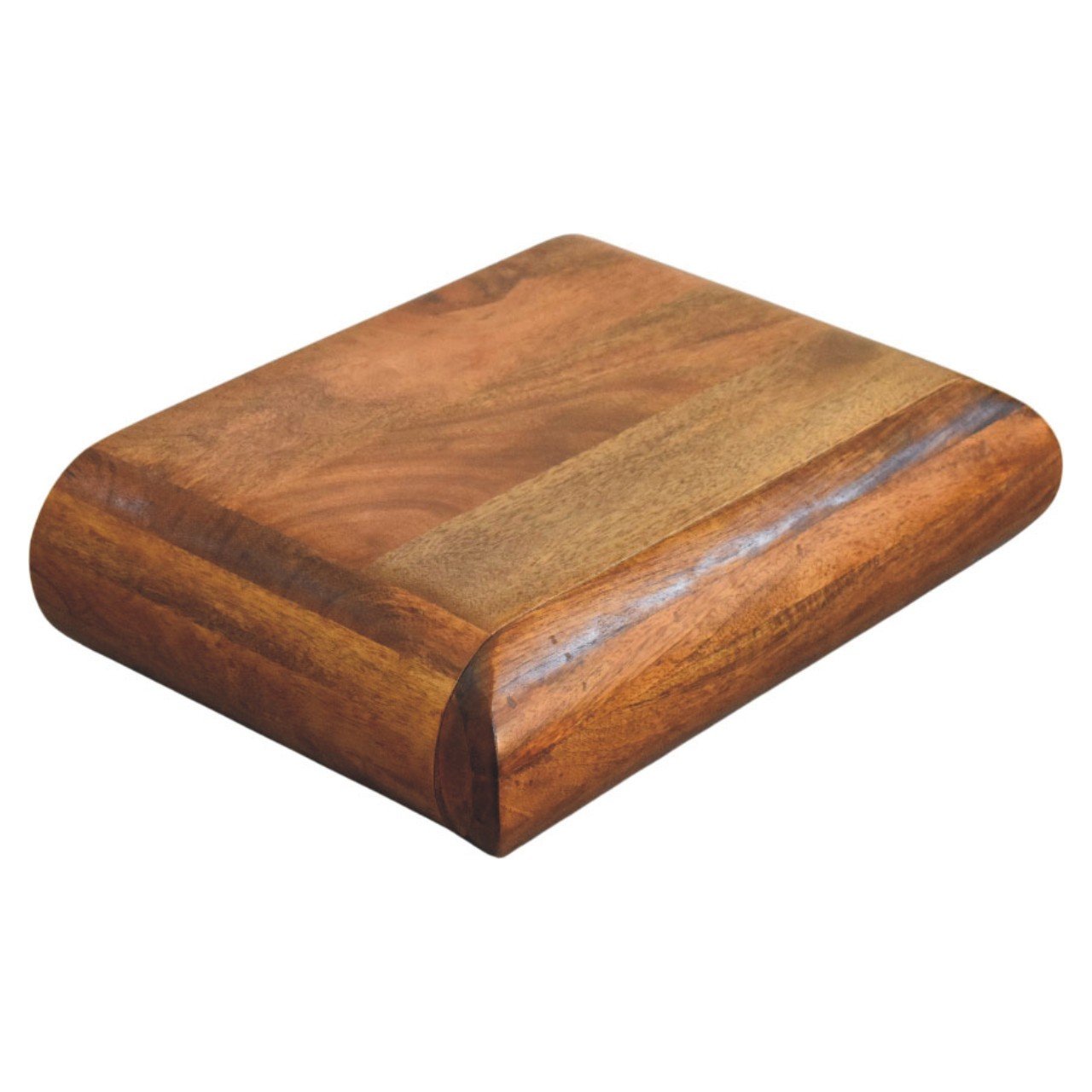 Szafka nocna z litego drewna mango – naturalna, 45 cm — model IN4222 - obrazek 4