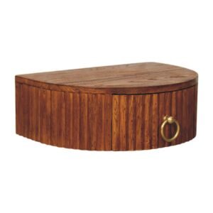 Szafka nocna Artisan IN4226 – drewno o dębowym charakterze, wykończenie rzemieślnicze