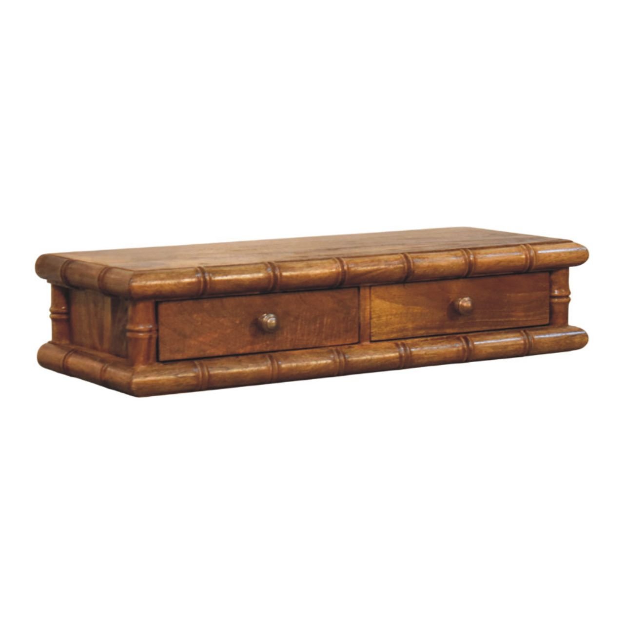 Konsola z litego drewna mango – 80 cm — model IN4328