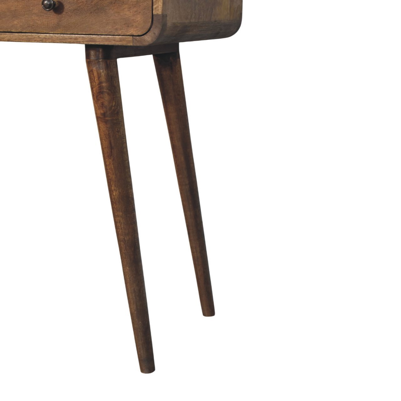 Stół z litego drewna mango – naturalny, 80 cm — model IN4348 - obrazek 6