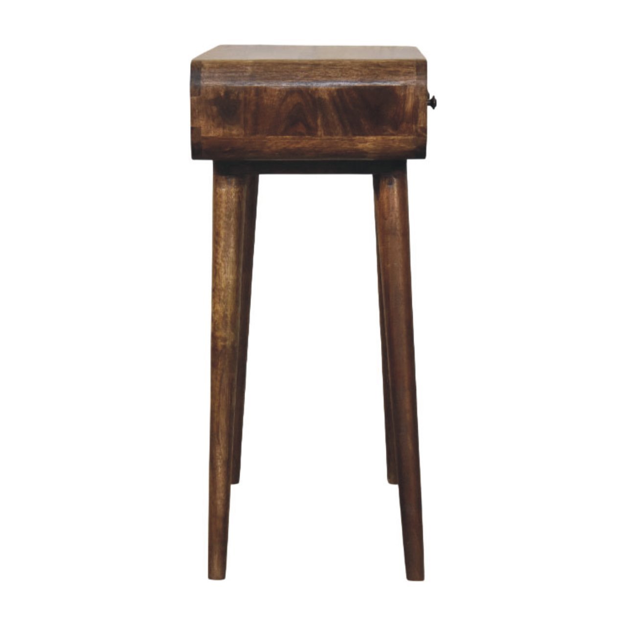 Stół z litego drewna mango – naturalny, 80 cm — model IN4348 - obrazek 7