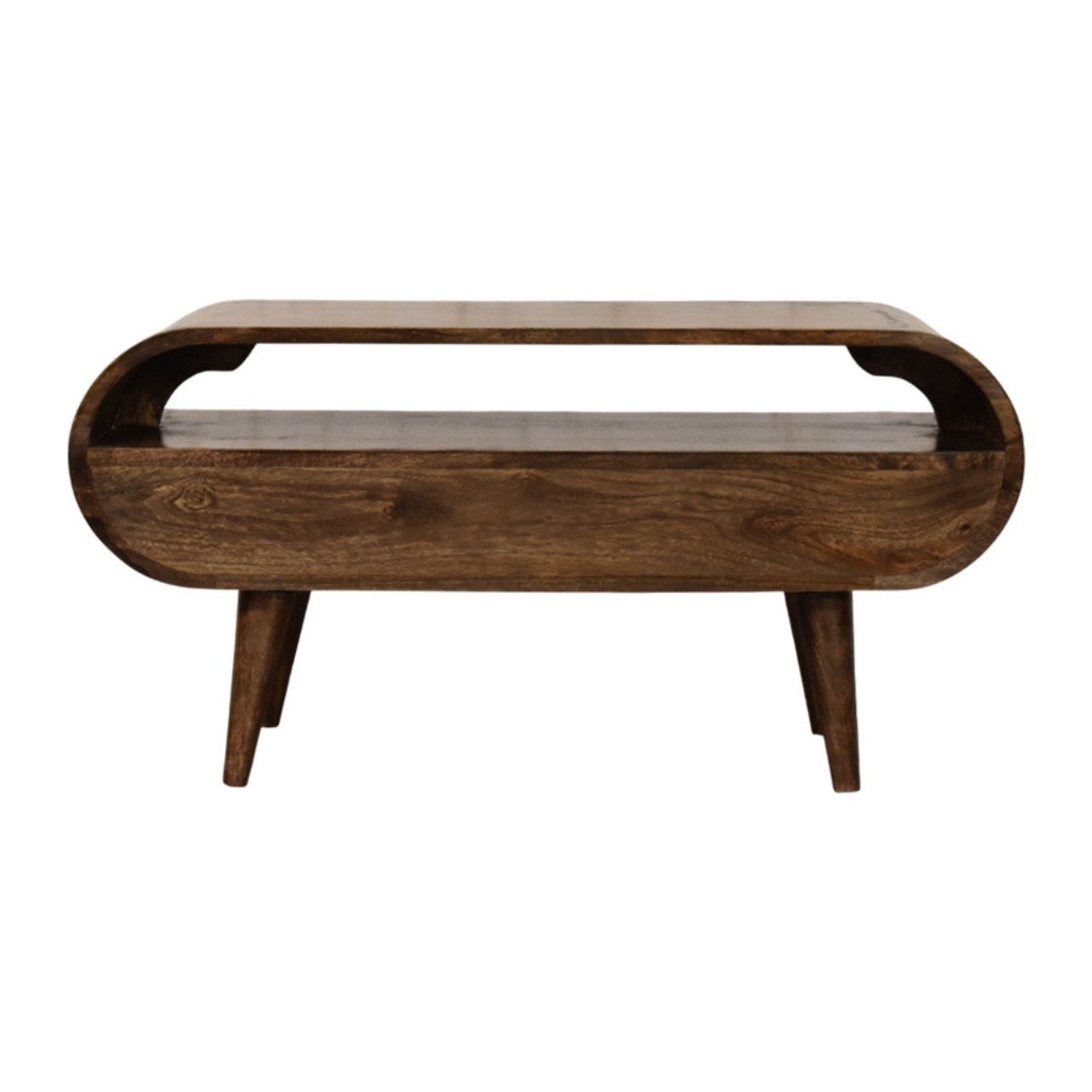 Szafka RTV z litego drewna mango – 90 cm — model IN4349 - Image 8
