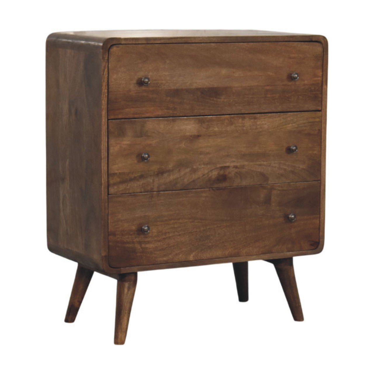 Komoda z litego drewna mango – 70 cm - obrazek 2