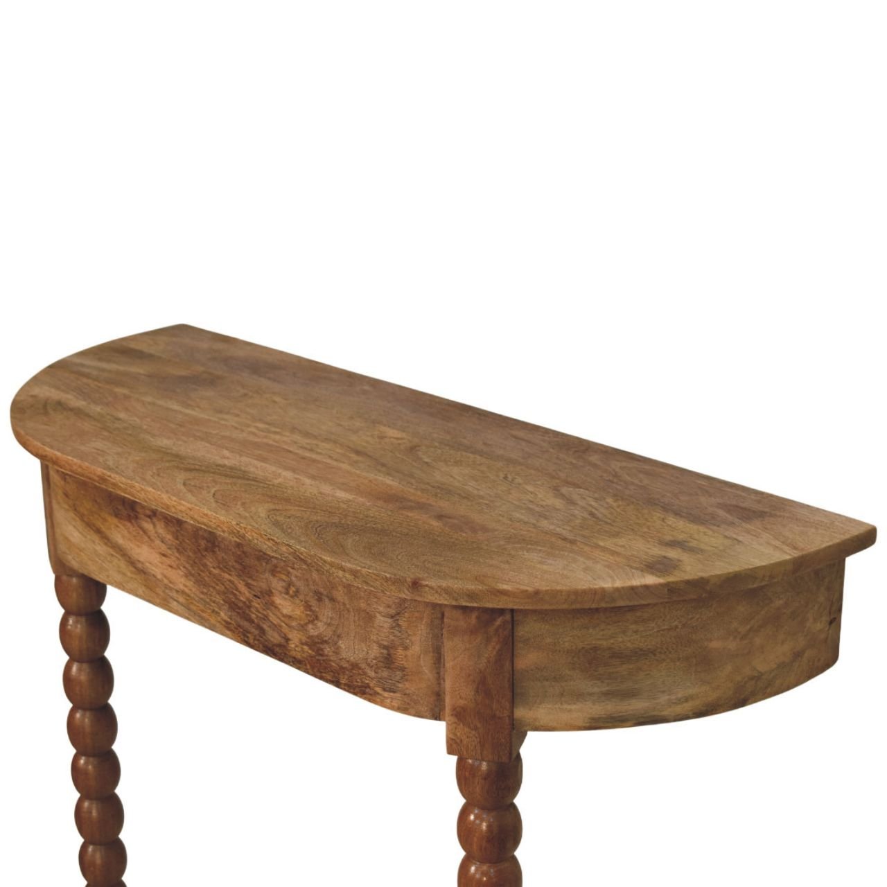 Konsola Artisan IN4356 – lite drewno mango, wykończenie dębowe - Image 5