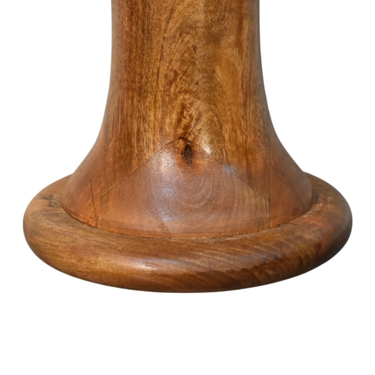 Stół z litego drewna mango – naturalny, 80 cm — model IN4357 - obrazek 6