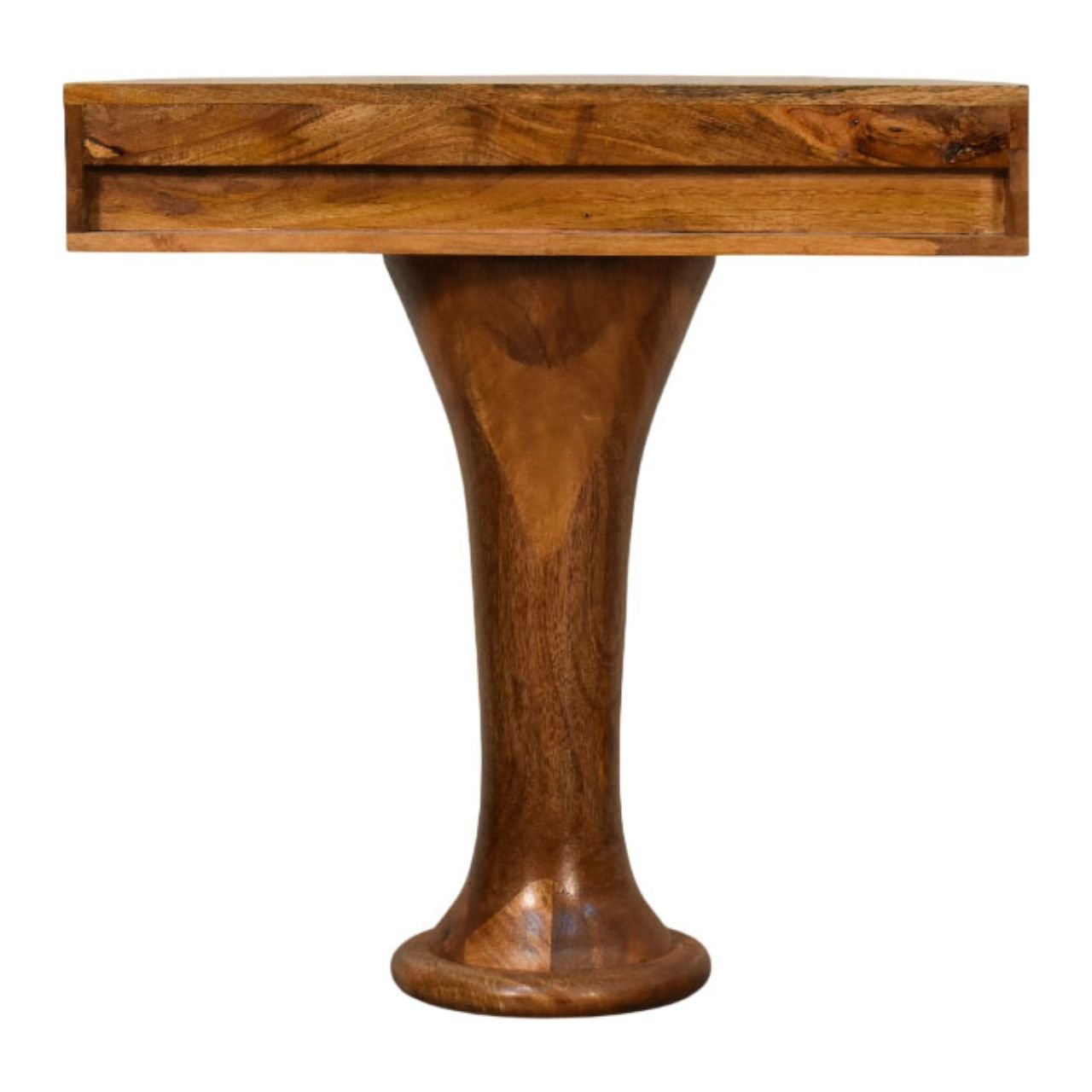 Stół z litego drewna mango – naturalny, 80 cm — model IN4357 - obrazek 8