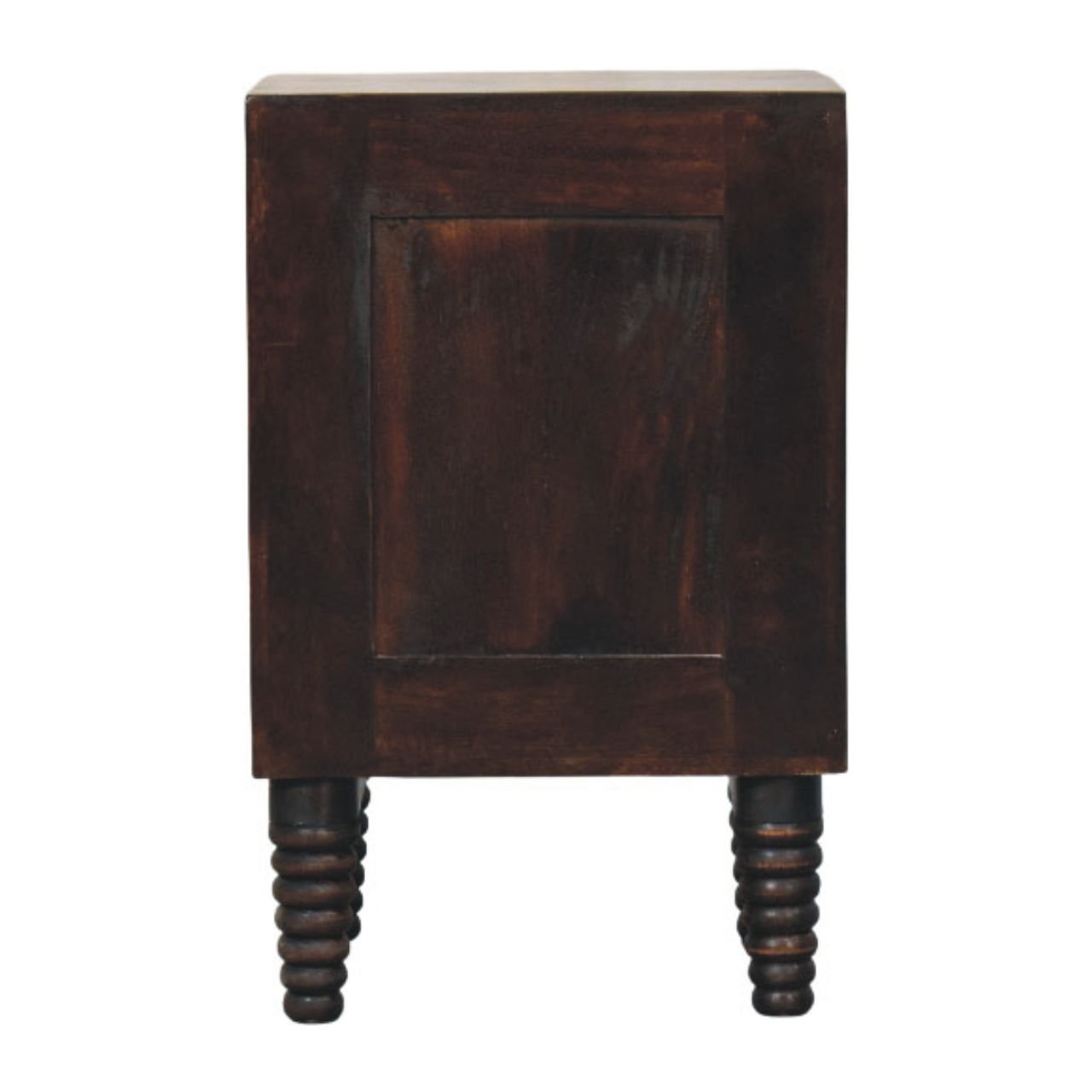 Szafka nocna Artisan IN4359 – lite drewno mango, wykończenie naturalne - Image 8