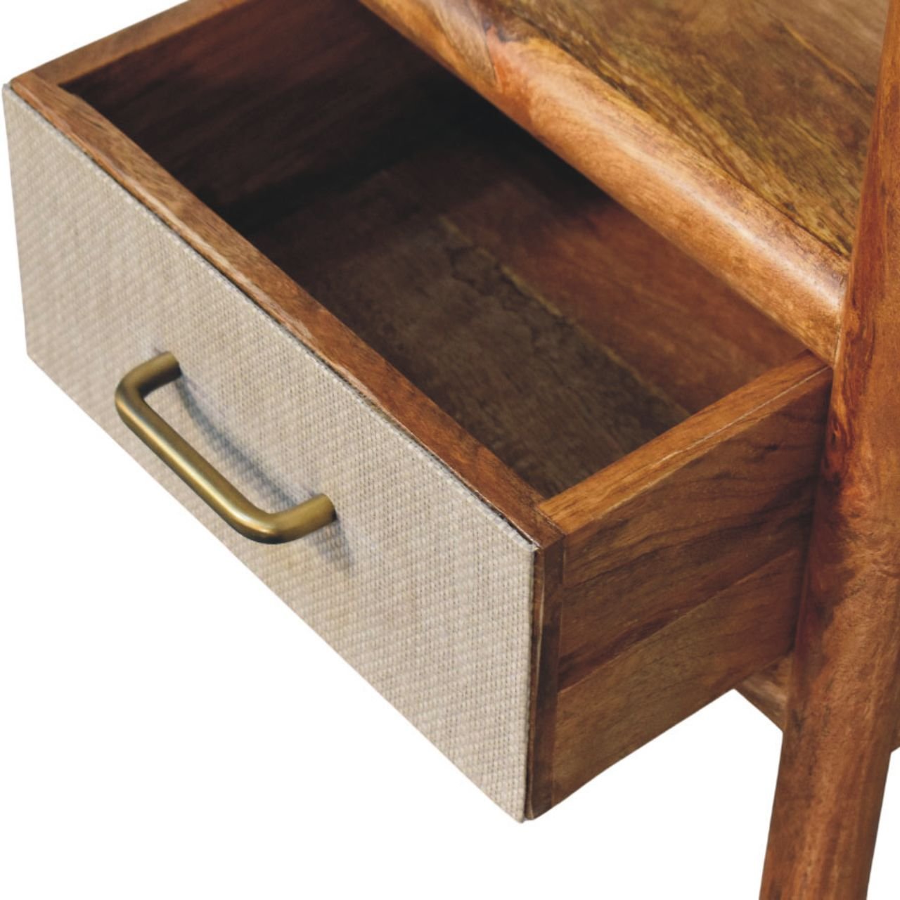 Szafka nocna Artisan IN4360 – lite drewno mango, wykończenie naturalne - Image 5