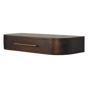 Konsola z litego drewna mango – naturalna, 85 cm