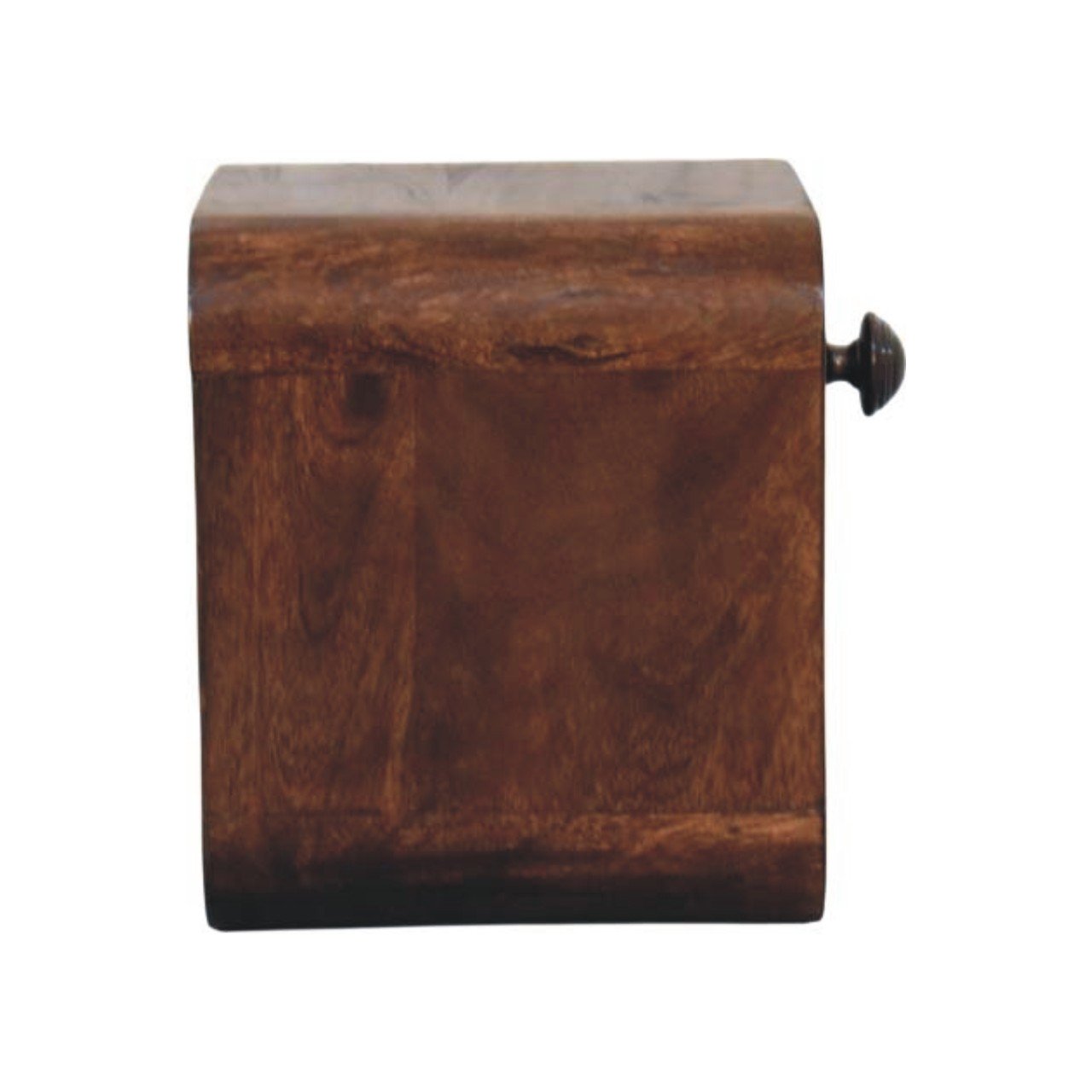 Szafka nocna Artisan IN4370 – lite drewno mango, wykończenie orzechowe - Image 7