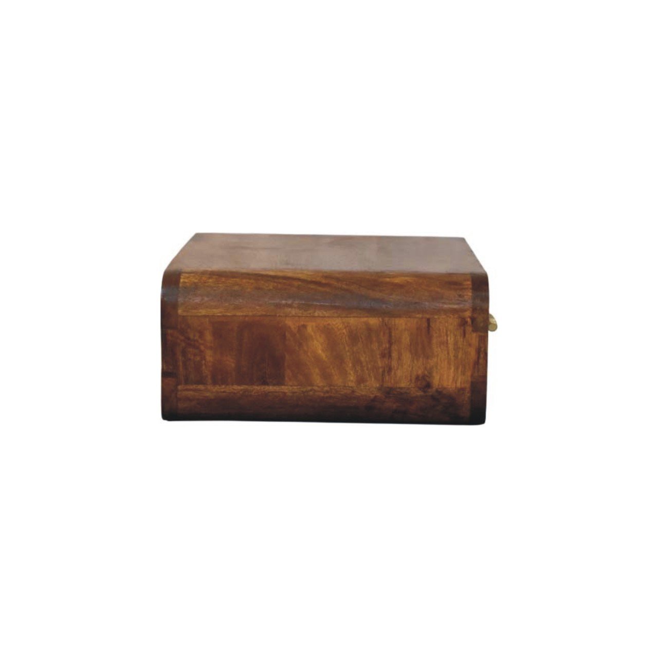 Szafka nocna z litego drewna mango – naturalna, 50 cm — model IN4377 - obrazek 7