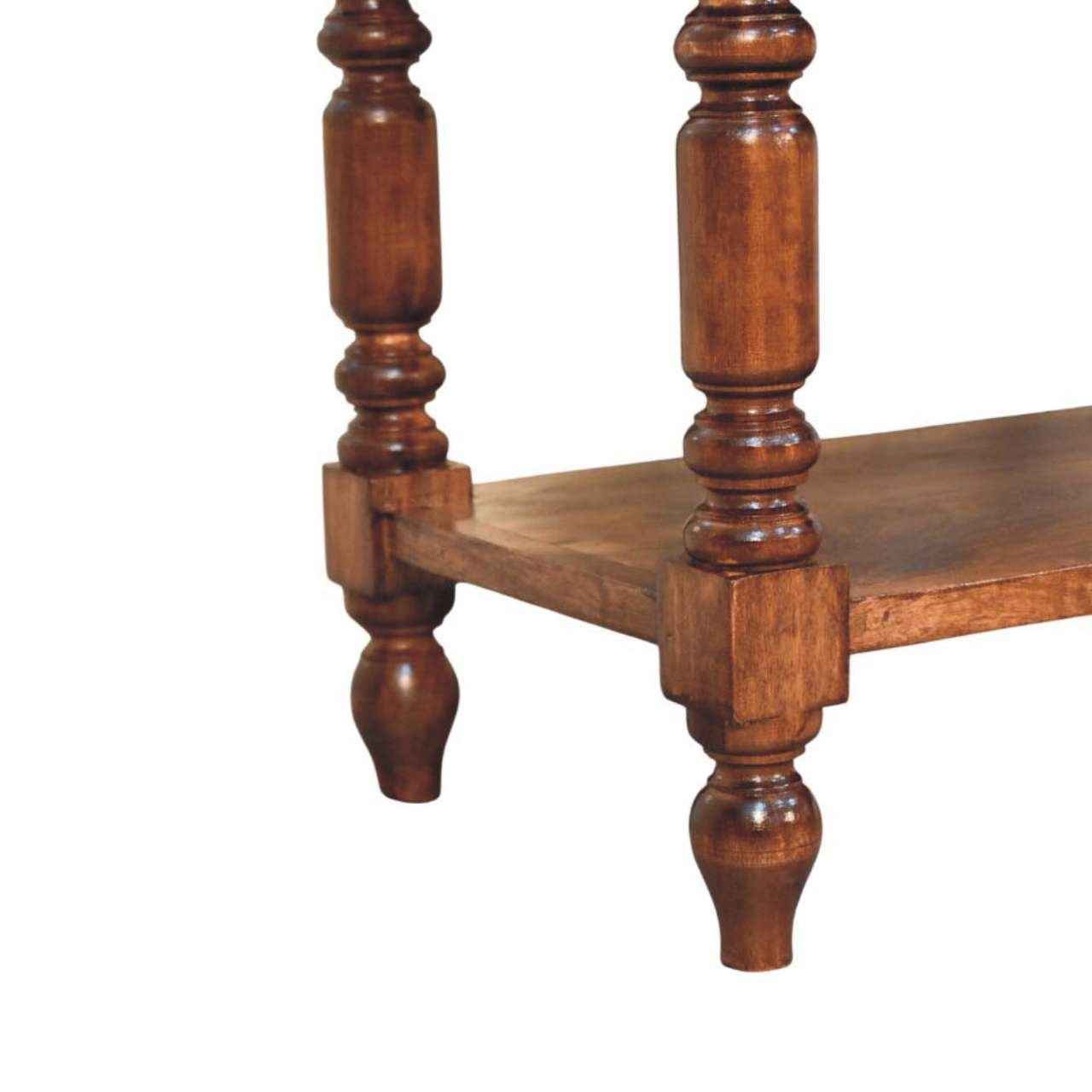 Szafka nocna Artisan IN4378 – lite drewno mango, wykończenie naturalne - Image 6