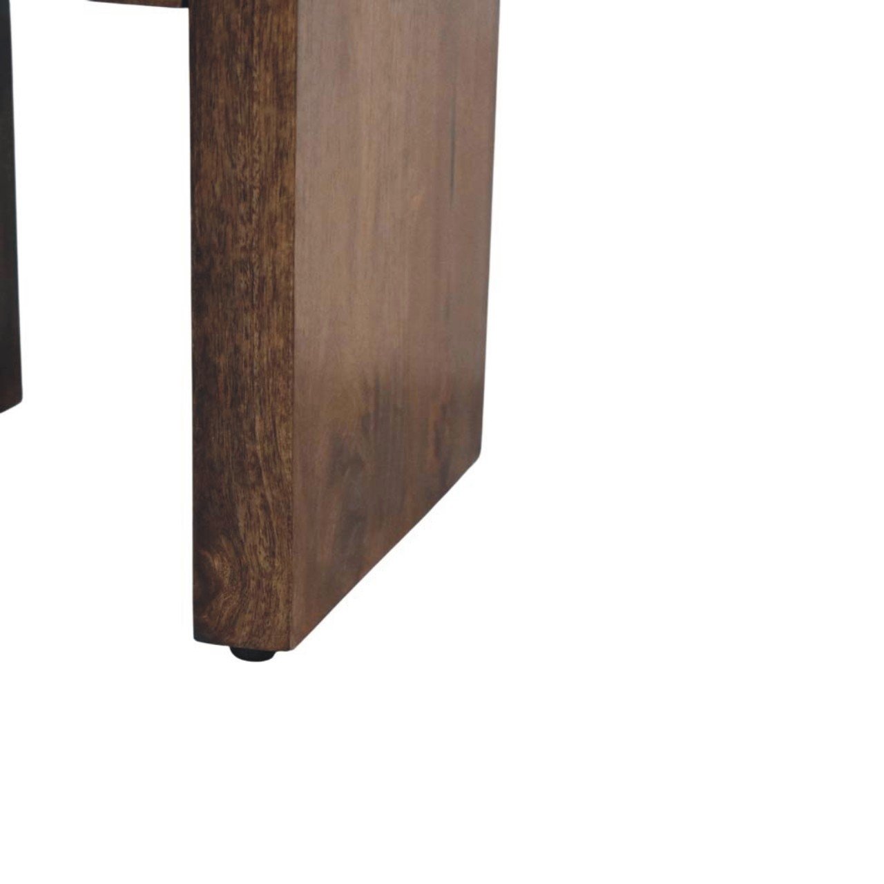 Szafka nocna z litego drewna mango – naturalna, 30 cm — model IN4381 - obrazek 6