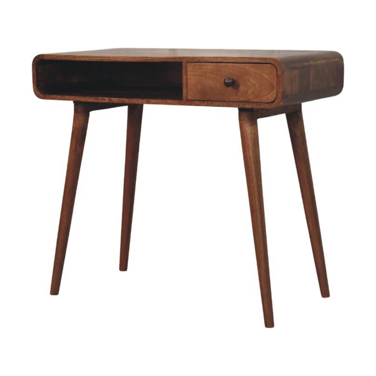 Biurko Artisan IN4398 – lite drewno mango, wykończenie naturalne