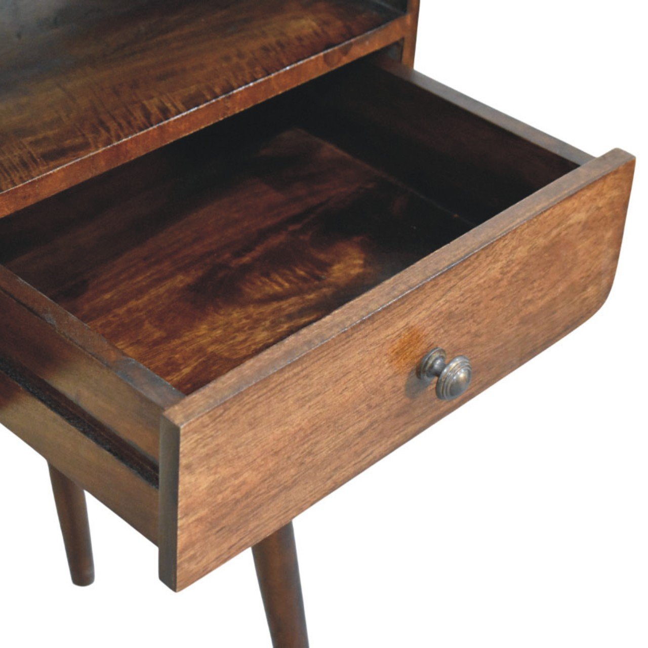 Konsola Artisan IN4402 – lite drewno mango, wykończenie orzechowe - Image 4