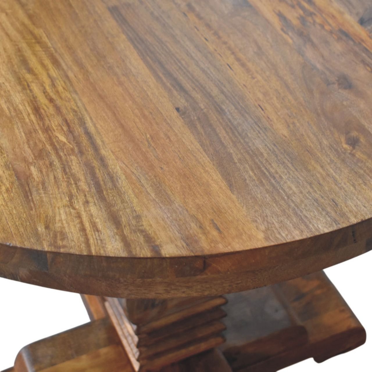 Stół Artisan IN4406 – lite drewno mango, wykończenie naturalne - obrazek 4