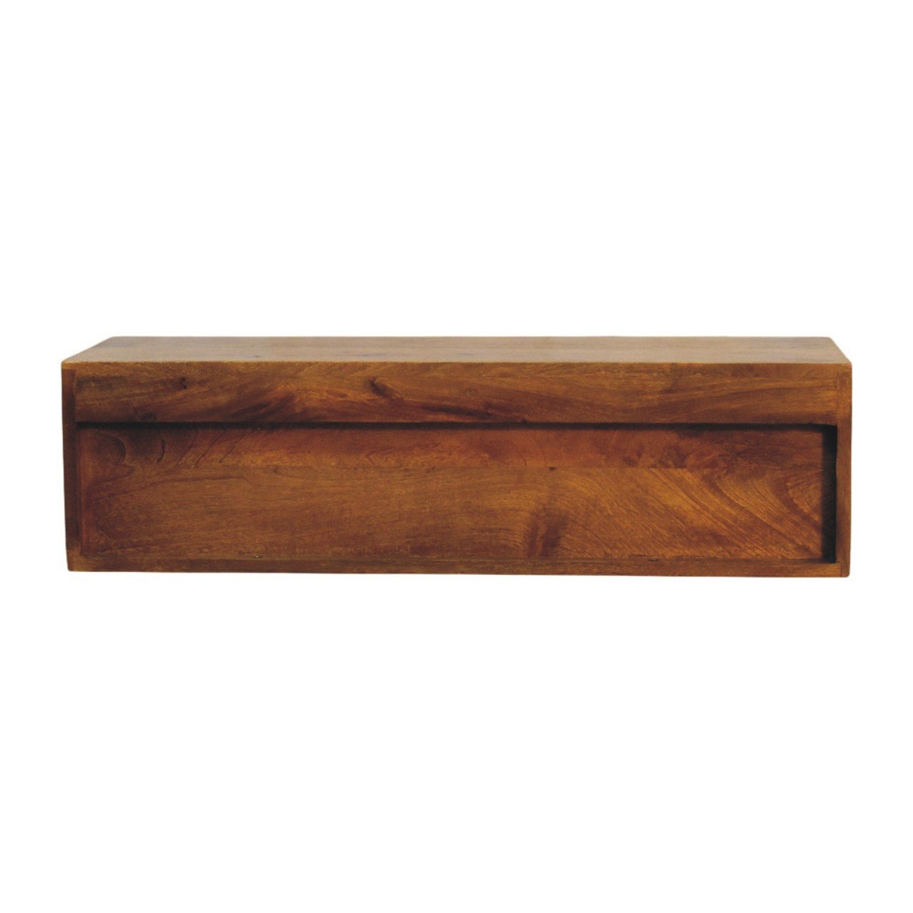 Szafka RTV z litego drewna mango – naturalna, 88 cm - Image 8