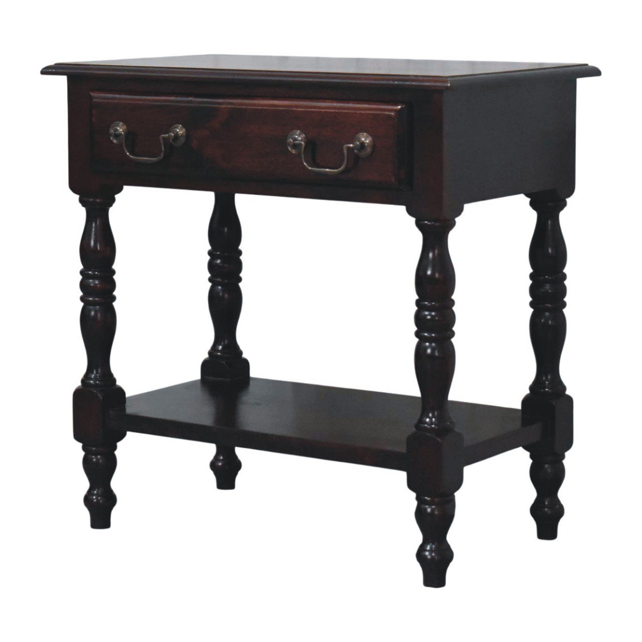 Stolik kawowy Artisan IN4516 – lite drewno mango, wykończenie rzemieślnicze - Image 2