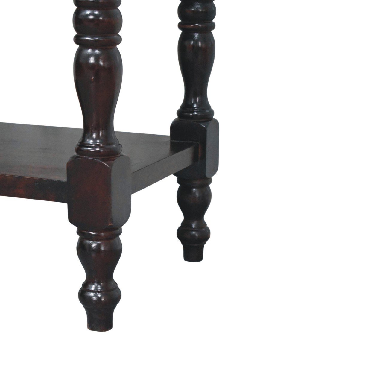Stolik kawowy Artisan IN4516 – lite drewno mango, wykończenie rzemieślnicze - Image 6