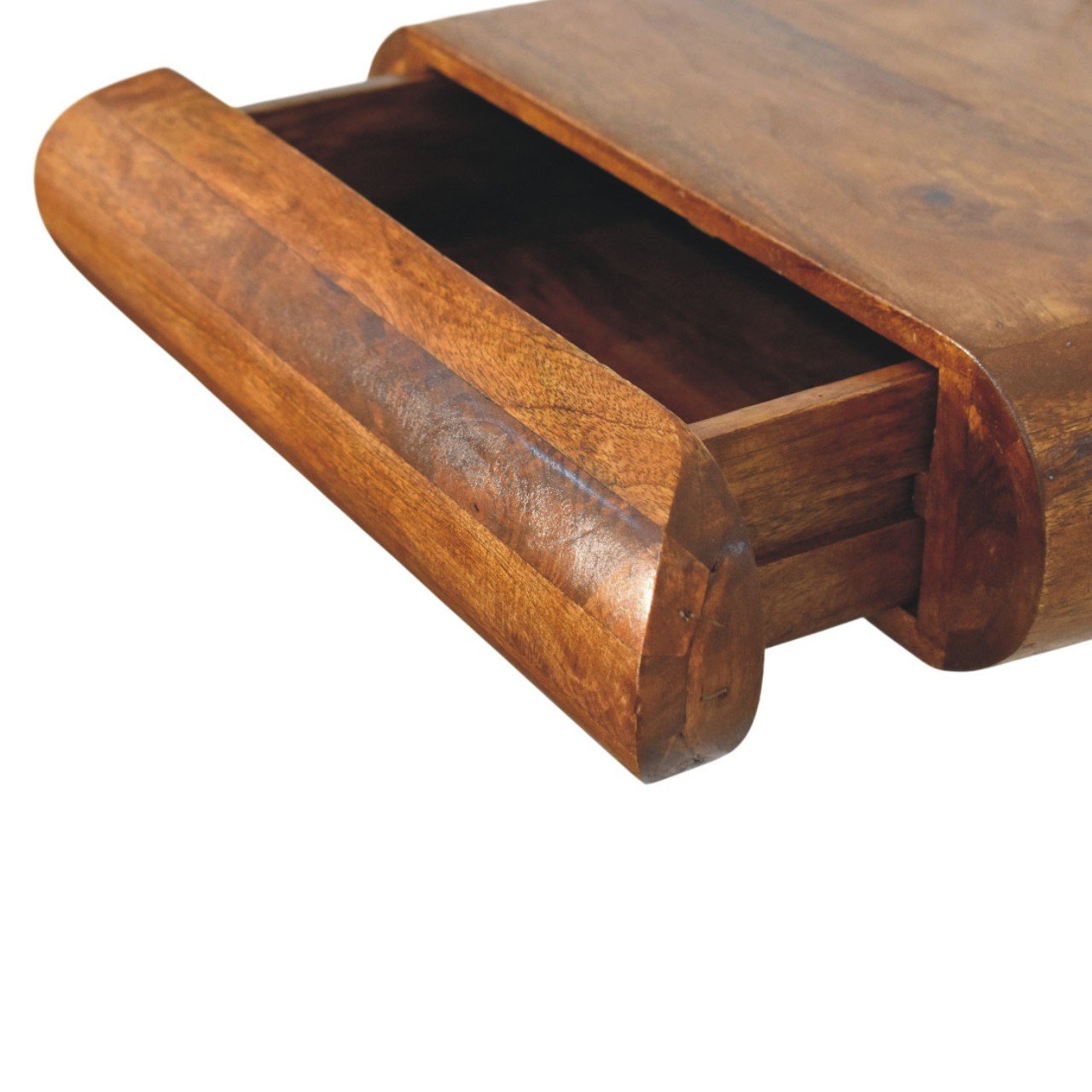 Szafka nocna Artisan IN4430 – lite drewno mango, wykończenie kasztanowe - Image 5
